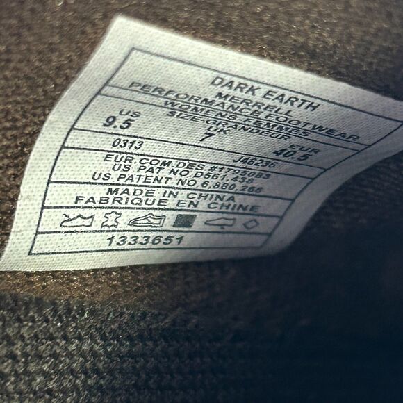 Merrell Dark Earth Brown Nubuck Leather Performance Comfort Clogs Size 9.5 - Picture 6 of 12